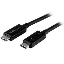 StarTech Câble Thunderbolt 3 USB-C mâle/mâle - 0.5m - Noir