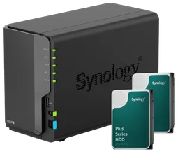 Synology DS225+ - 2 Baies avec 2 disques de 2To HAT3300-2T