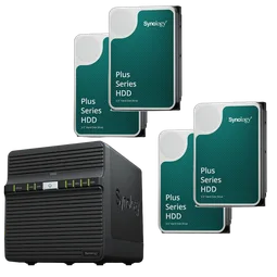 Synology DS423 - 4 Baies avec 4 disques de 6To