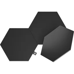Nanoleaf Shapes Black Hexagons Pack Expansion - 3 pièces