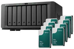 Synology DS1825+ - 8 baies avec 8 disques de 6To HAT3300-6T