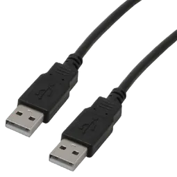 MCL Samar USB 2.0 cable A/A male - 2m Black