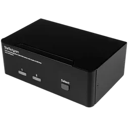 StarTech KVM DisplayPort Dual Monitor 2 Port 4K