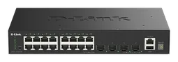 D-LINK SWITCH SMART 16XGE +