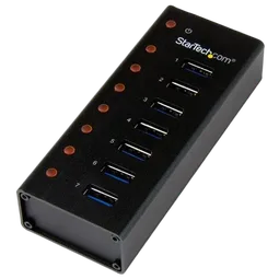 StarTech 7 Port USB 3.0 Hub - Desktop/Wall-Mount