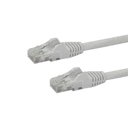 StarTech 2m White Snagless UTP Cat6 Patch Cable
