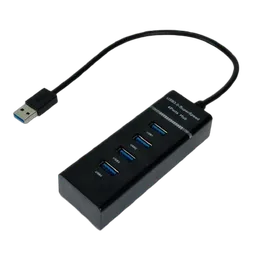 MCL Samar Hub 4 ports USB 3.0 black