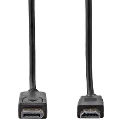 Nedis Câble DisplayPort vers HDMI - 2m - Noir