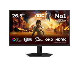 AOC Q27G41ZDF - 27" QD-OLED QHD 240Hz 0.03ms Adaptive Sync