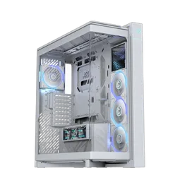Asus ROG Cronox GR801 Blanc - MT/Sans Alim/E-ATX