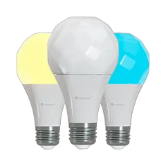 Nanoleaf Essentials Smart A19 Ampoule E27 - 3 pièces