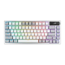 Asus ROG Azoth 75% - Mécanique - Sans-Fil - RGB - Blanc