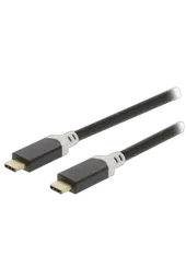 König Câble USB-C 3.1 mâle/mâle - 1m - Anthracite