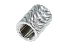 Alphacool Raccord tube rigide droit argent - 14mm