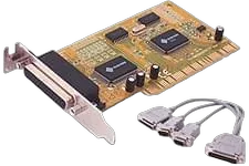 PCI 2 ports series + 1 // — vue 1