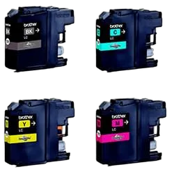 Brother Pack de 4 Cartouches LC121 (BK/Y/M/C)-Seconde Vie