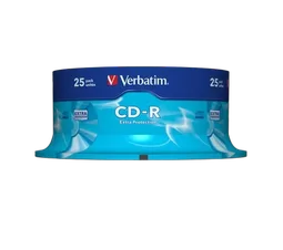 Verbatim CD-R/700MB 80Min 52x DataLife Spdl 25pk
