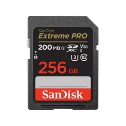 Sandisk EXTREME PRO 256GB SDXC MEMORY