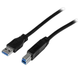StarTech 1m 3 ft Certified USB 3.0 A to B Cable