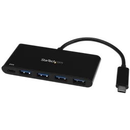 StarTech Hub USB C - 4 Port - PD - C to A USB 3.0