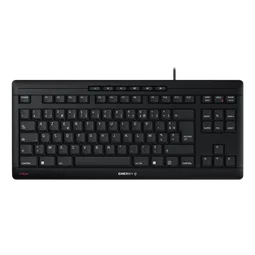 Cherry Stream Keyboard TKL - Membrane - Filaire - Noir