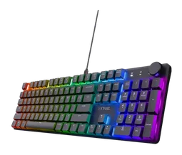 Trust GXT 866 Torix - Mécanique - Filaire - RGB - Noir