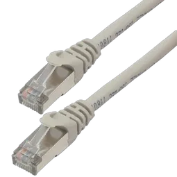 MCL Samar Câble réseau Cat.6A S/FTP Gris LSZH - 1m