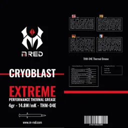 M.RED Thermal Paste CRYOBLAST Extreme 4gr