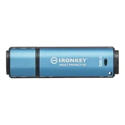 Kingston Clé 128Go USB 3.2 IronKey Vault Privacy 50