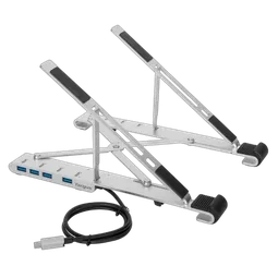 Targus Portable Stand+USB-A Hub Silver