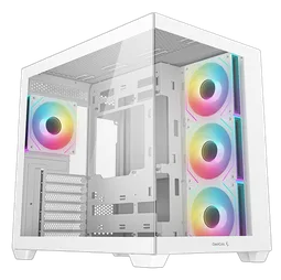 Deepcool CG530 4F Blanc - MT/Sans Alim/ATX