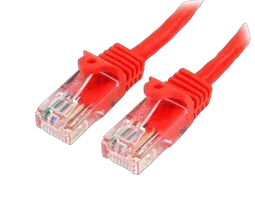 StarTech 3m Red Snagless UTP Cat5e Patch Cable