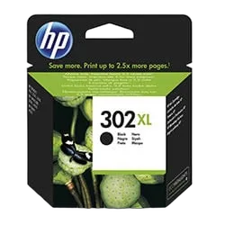 HP Cartouche d'encre Noire 302XL - F6U68AE