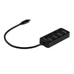 StarTech Hub - USB C 4-Port with On/Off Switches