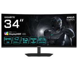 Gigabyte G34WQC2 - 34" CURVE UWQHD 200Hz VA 1ms FS Premium