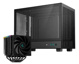 Deepcool CH160 Noir - mT/Sans Alim/Mini-ITX + AK620 DIGITAL Noir