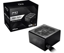 ASRock ATX 750W - 80+ Bronze - PRO-750B Noir