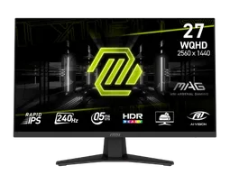 MSI MAG 274QF X24 - 27" QHD 240Hz Fast IPS 0.5ms FreeSync Premium