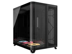 Corsair Air 5400 LX-R RGB Link Noir - MT/Sans Alim/E-ATX