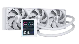 Corsair NAUTILUS II 360 RS LCD - 360mm - Blanc