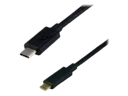 MCL Samar Câble USB-C/Micro USB-B mâle/mâle - 1m - Noir