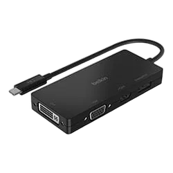 Belkin Adaptateur vidéo USB-C - HDMI/VGA/DVI/DISPLAYPORT