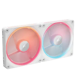 Corsair LX140-R RGB PWM (2x140mm) - Blanc