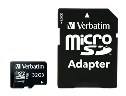 Verbatim MICRO SDHC CARD PRO UHS-I 32GB CLASS 10