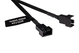 Alphacool Splitter PWM 2x 4 Pin - 15 cm Noir