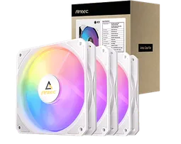 Antec P12 PWM ARGB (Pack de 3x120mm) - Blanc