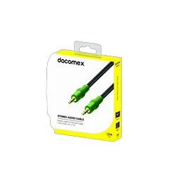 Dacomex Câble Jack Stereo 3.5mm mâle/mâle- 1,8m