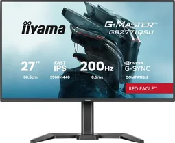 Iiyama G-Master GB2771QSU-B1 - 27" WQHD 200Hz Fast IPS 0.5ms avec Pivot G-Sync Adaptive Sync-Seconde Vie-Tr