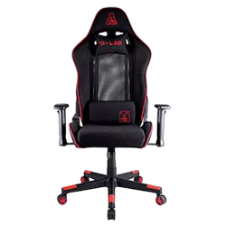 The G-LAB K-Seat Oxygen S - Noir/Rouge/Tissu/3D