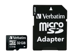 Verbatim MICRO SDHC 32GB - CLASS 10 Adapt